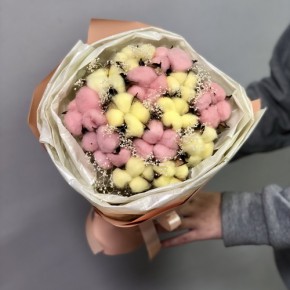 Букет із сухоцвітів Зефірна казка 