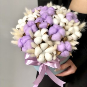 Box M із сухоцвітів Лавандова хмарка 