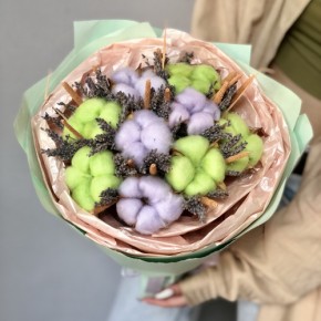 Букет із сухоцвітів Лаванда Green 