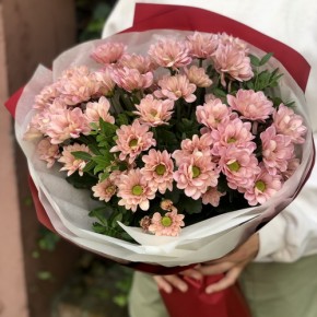 Букет із хризантем Карамель